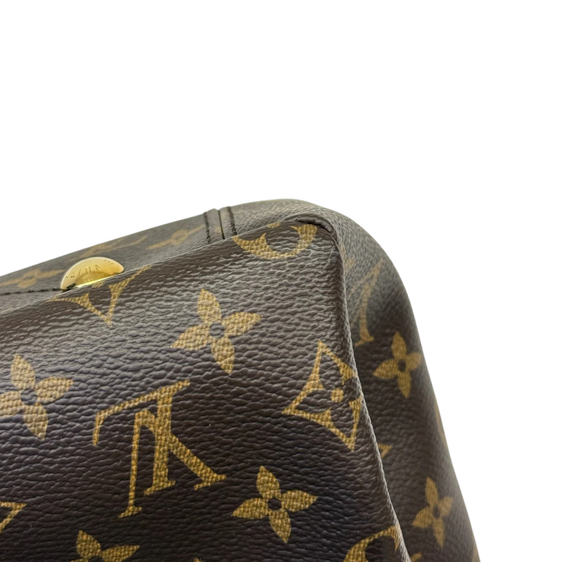 Pallas MM Monogram Canvas Brown GHW