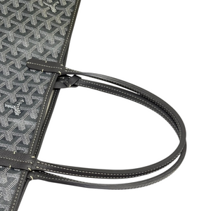 Saint Louis PM Goyardine Canvas Grey SHW