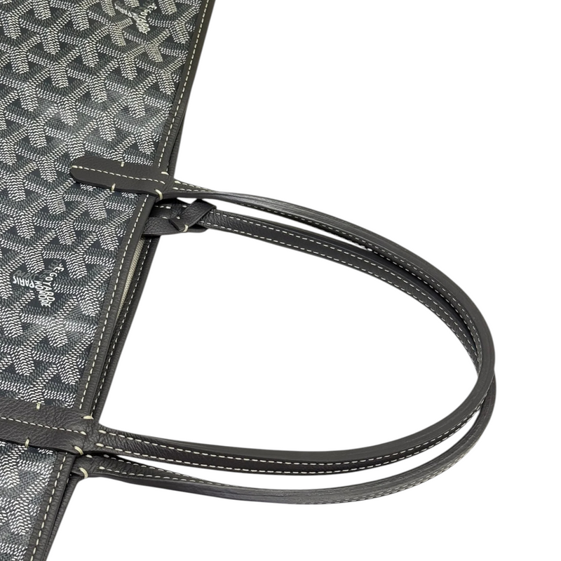Saint Louis PM Goyardine Canvas Grey SHW