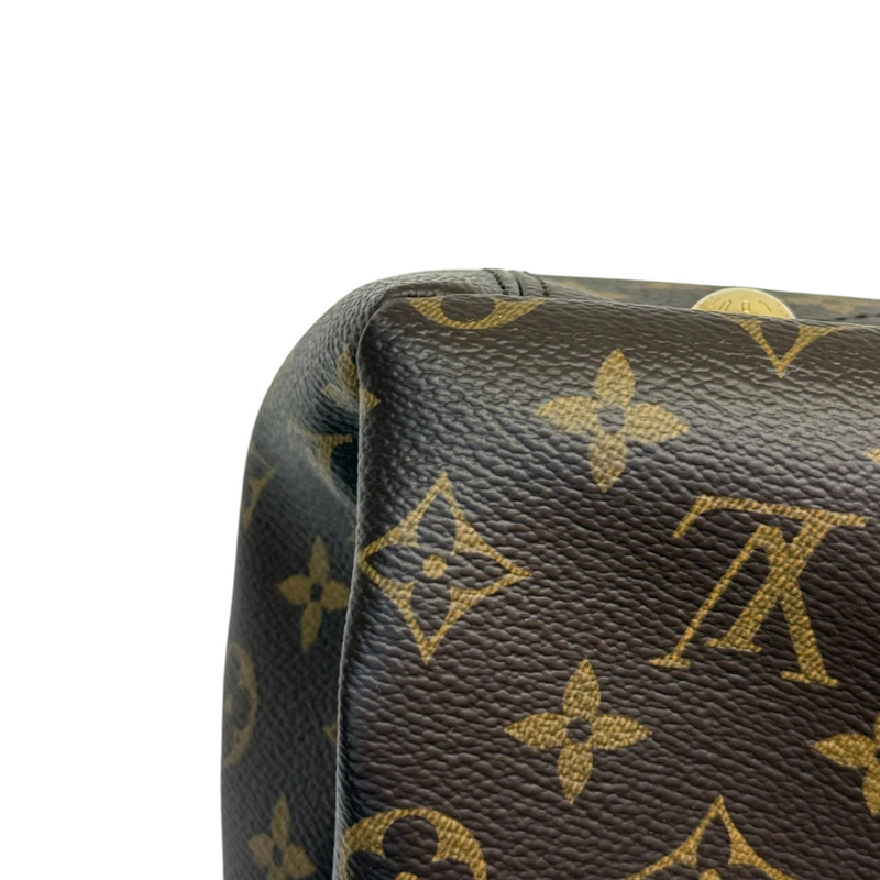 Pallas MM Monogram Canvas Brown GHW