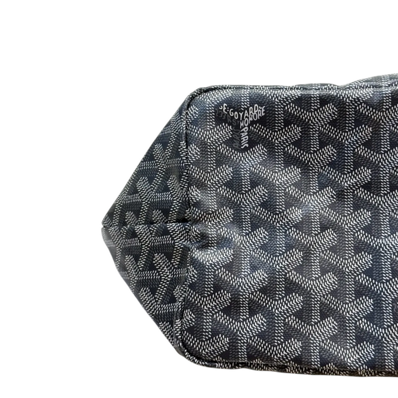Saint Louis PM Goyardine Canvas Grey SHW