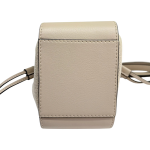 Hammock Mini Shoulder Grained Calfskin Sand SHW