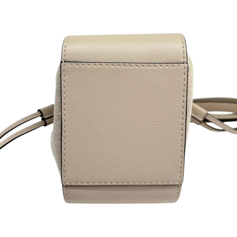 Hammock Mini Shoulder Grained Calfskin Sand SHW