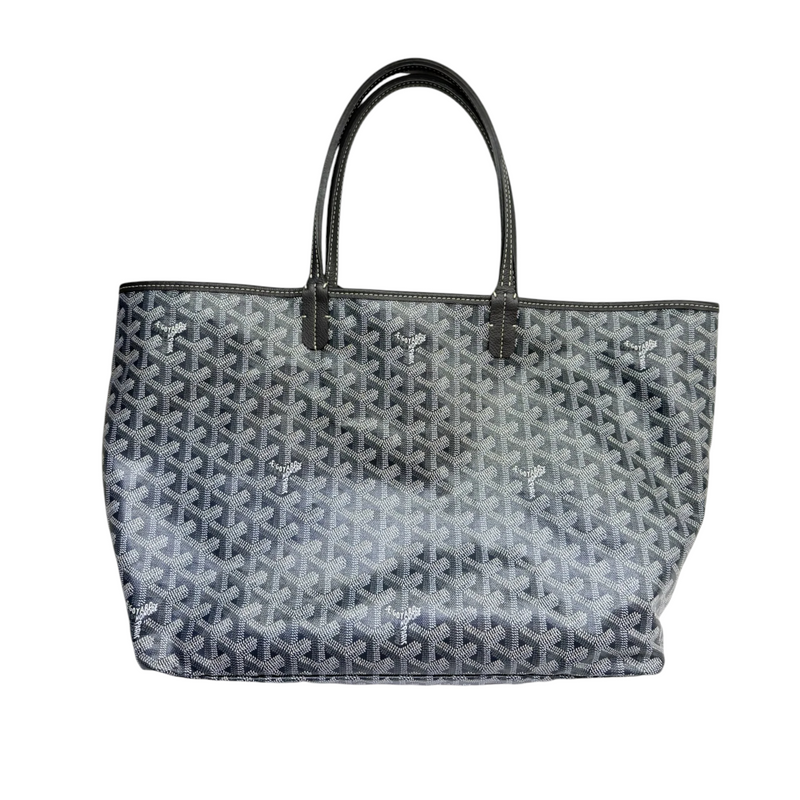 Saint Louis PM Goyardine Canvas Grey SHW