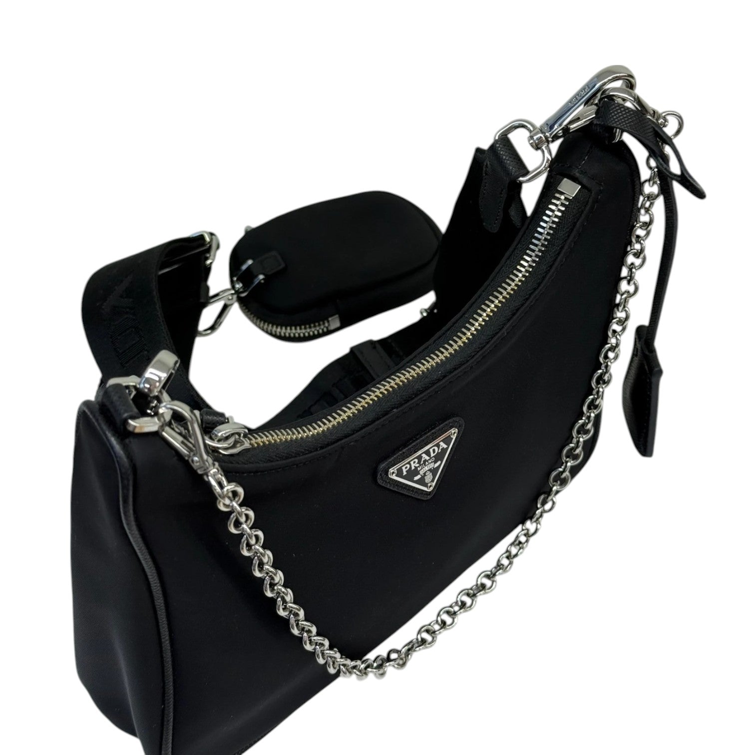 Prada Re-Edition 2005 Shoulder Bag Nylon Black SHW – Bag Prada Re-Edition 2005 Shoulder Bag Nylon Black SHW – Bag