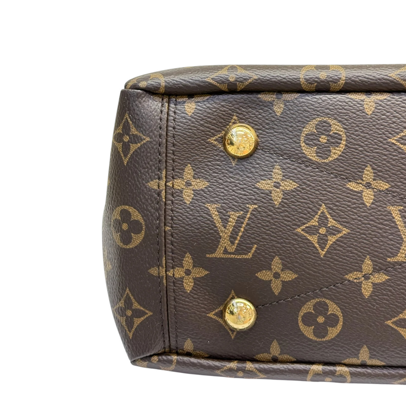 Pallas MM Monogram Canvas Brown GHW