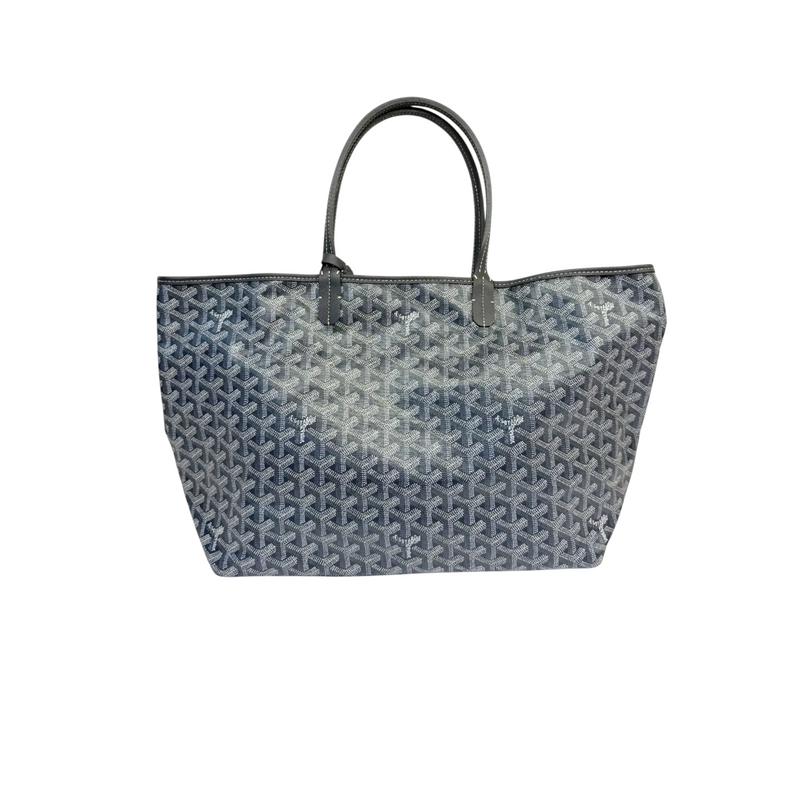 Saint Louis PM Goyardine Canvas Grey SHW