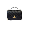 Square Flap Mini Lambskin Quilted Green LGHW