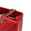 Grand Shopping Tote GST Caviar Quilted Red SHW