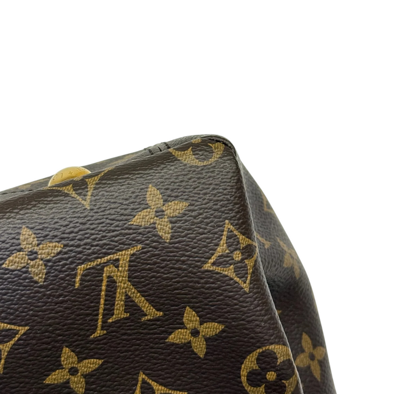 Pallas MM Monogram Canvas Brown GHW
