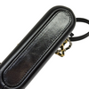 Gabrielle Clutch With Chain Small Calfskin Navy Black MHW