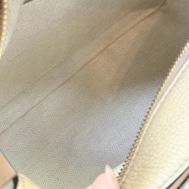 Puzzle Bag Small Grained Calfskin Sand GHW