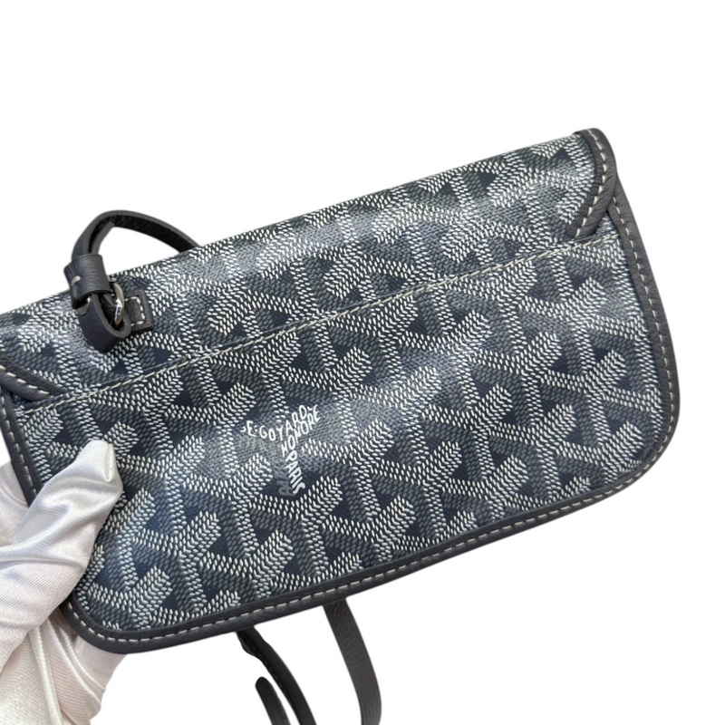 Saint Louis PM Goyardine Canvas Grey SHW