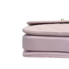Trendy CC Flap Top Handle Lambskin Light Purple LGHW