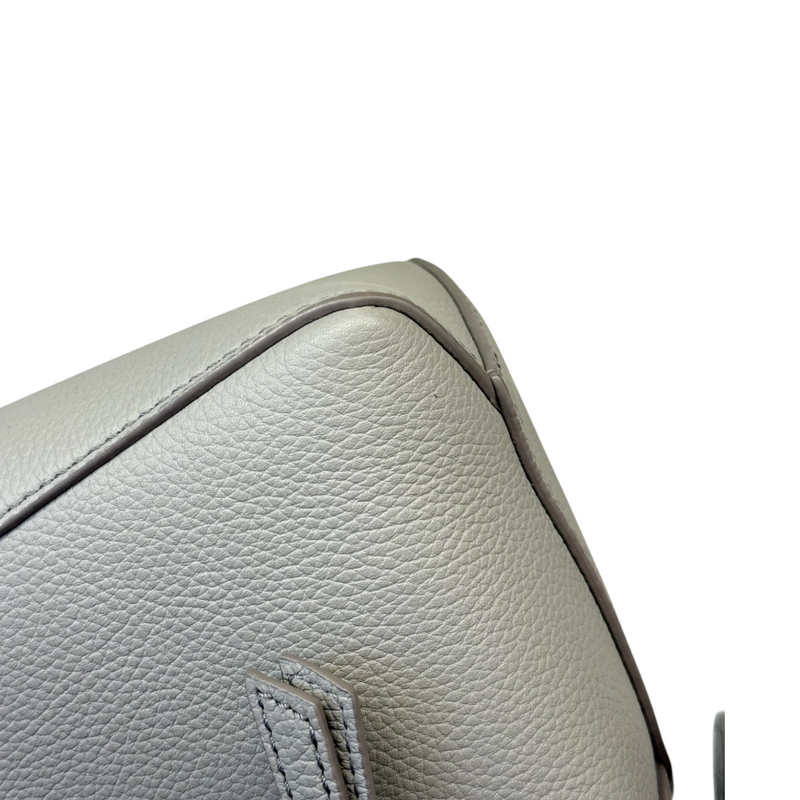 Puzzle Mini Calfskin Quilted Grey SHW