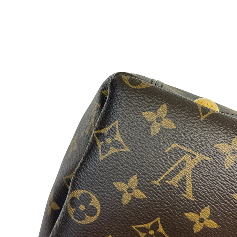 Pallas MM Monogram Canvas Brown GHW