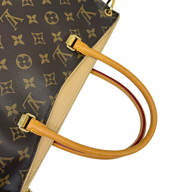 Pallas MM Monogram Canvas Brown GHW