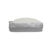 Small Shiny Calfskin Quilted Light Grey GHW