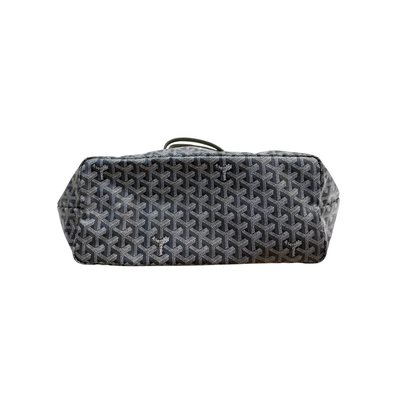 Saint Louis PM Goyardine Canvas Grey SHW