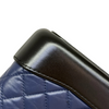 Gabrielle Clutch With Chain Small Calfskin Navy Black MHW