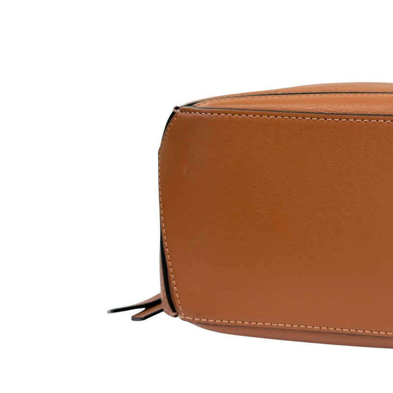 Puzzle Bag Small Calfskin Quilted Tan SHW