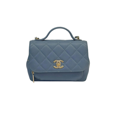 Twin Pocket Leather Satchel Pink SHW