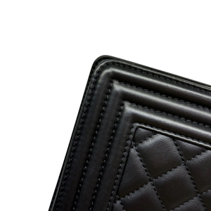 Boy Flap Medium Lambskin Quilted Black GHW
