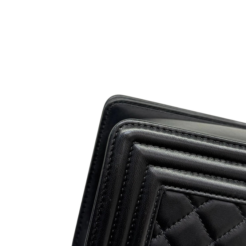 Boy Flap Small Calfskin Quilted Black RHW