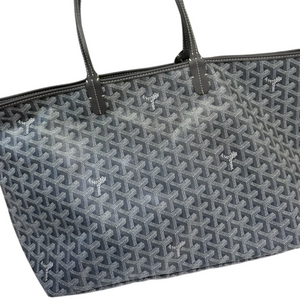 Saint Louis PM Goyardine Canvas Grey SHW