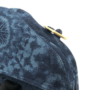 Saddle Bag Tie Die Denim Medium GHW