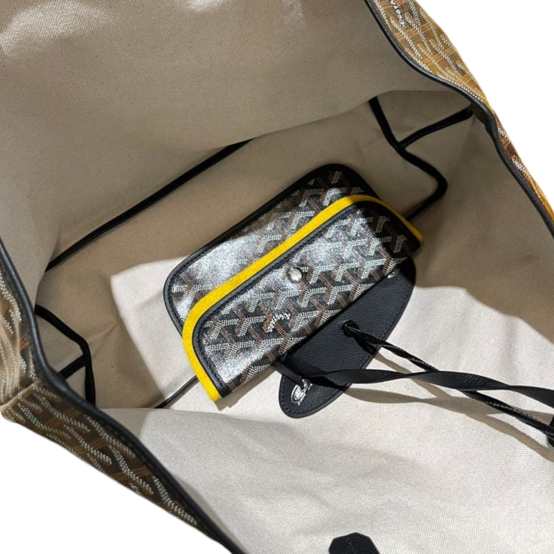 Saint Louis PM Goyardine Canvas Black