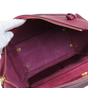 Mini Belt Bag Burgundy GHW