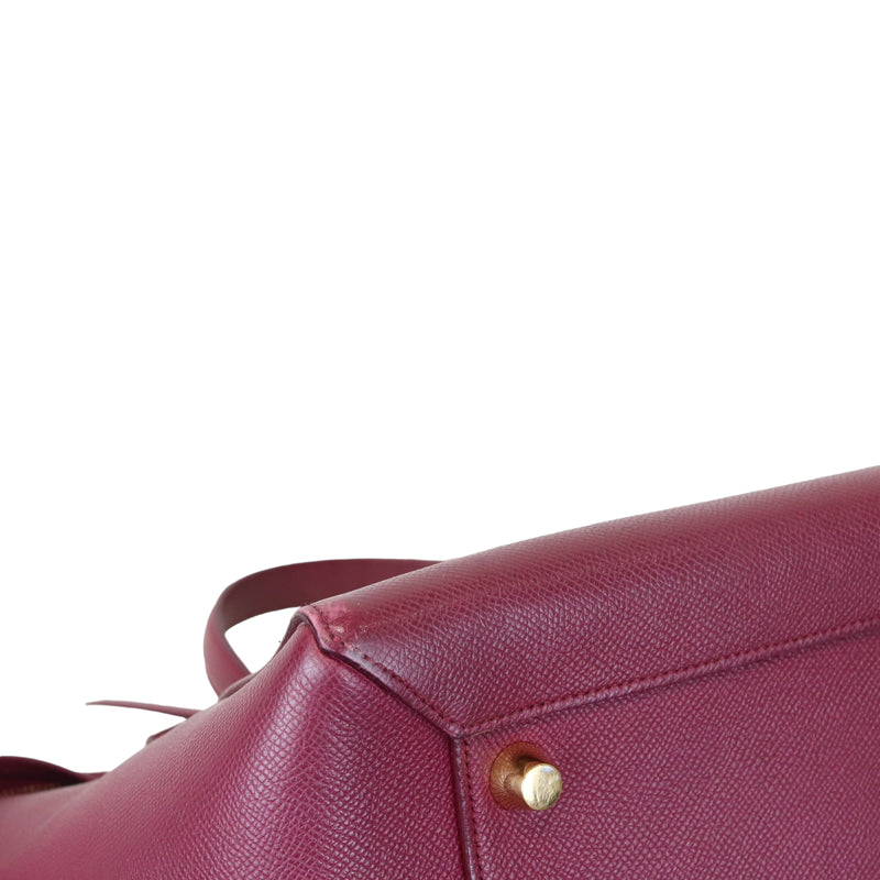 Mini Belt Bag Burgundy GHW