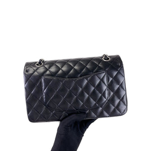 Classic Flap Medium Lambskin Black SHW