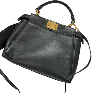 Peekaboo Mini Lambskin Black GHW