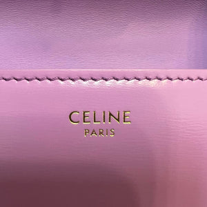 Shiny Calfskin Cuir Triomphe Chain Bag Purple GHW