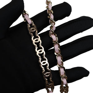 CC Chain 22P Small Vanity Light Pink Caviar LGHW