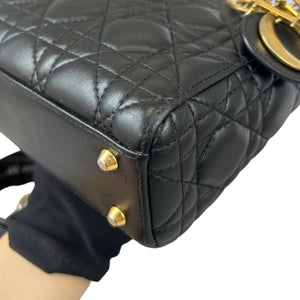 Mini Lady Dior Black GHW