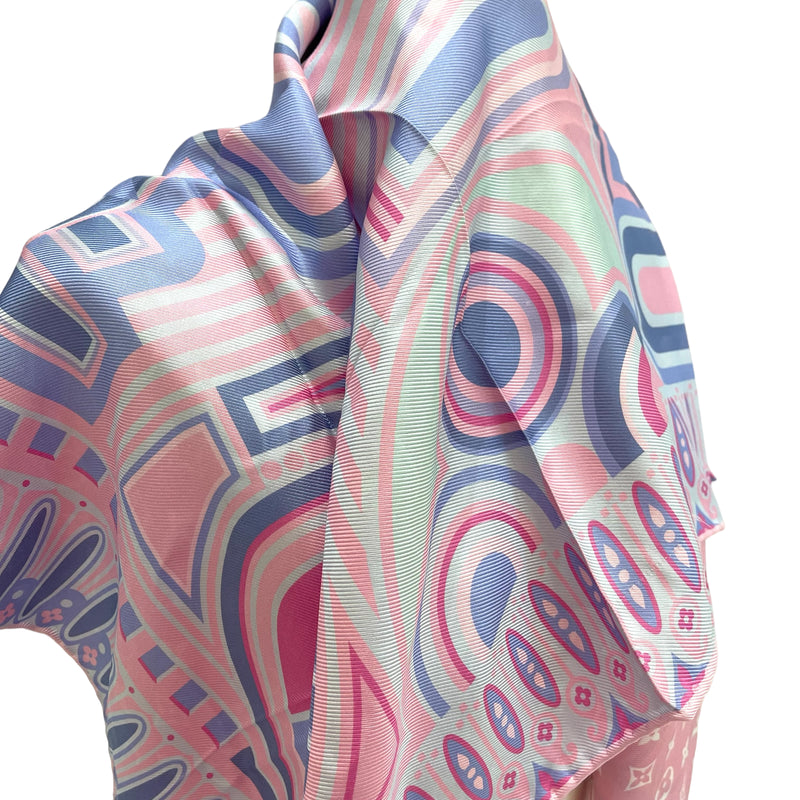 Baby Pink Silk Scarf