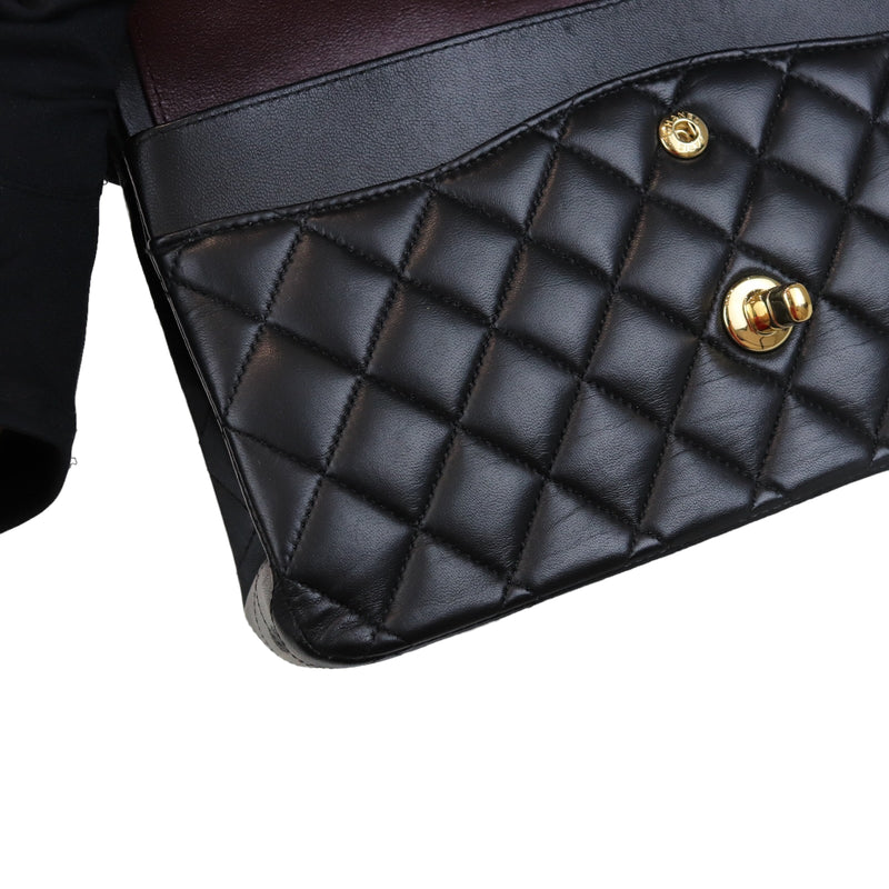 Classic Flap Medium M/L Lambskin Black GHW