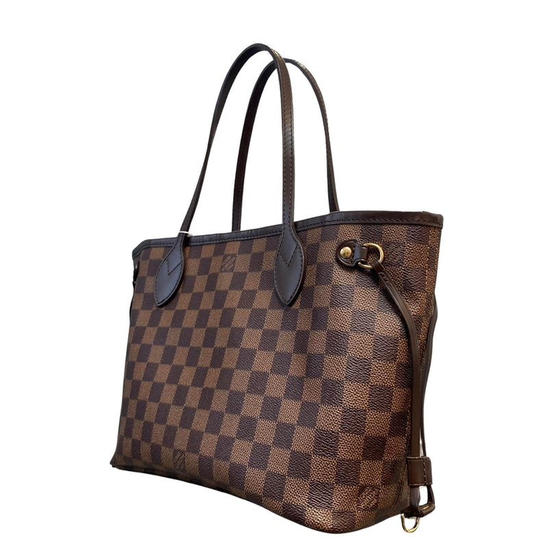 Neverfull PM Damier Ebene Canvas Brown