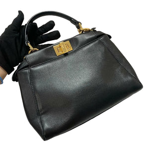 Peekaboo Mini Lambskin Black GHW