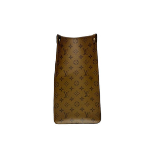 On the go GM Reverse Monogram Large Brown GHW