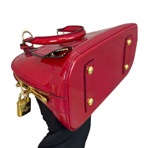 Alma BB Vernis Leather Pink GHW