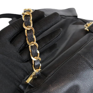 Vintage Caviar Backpack Medium Black