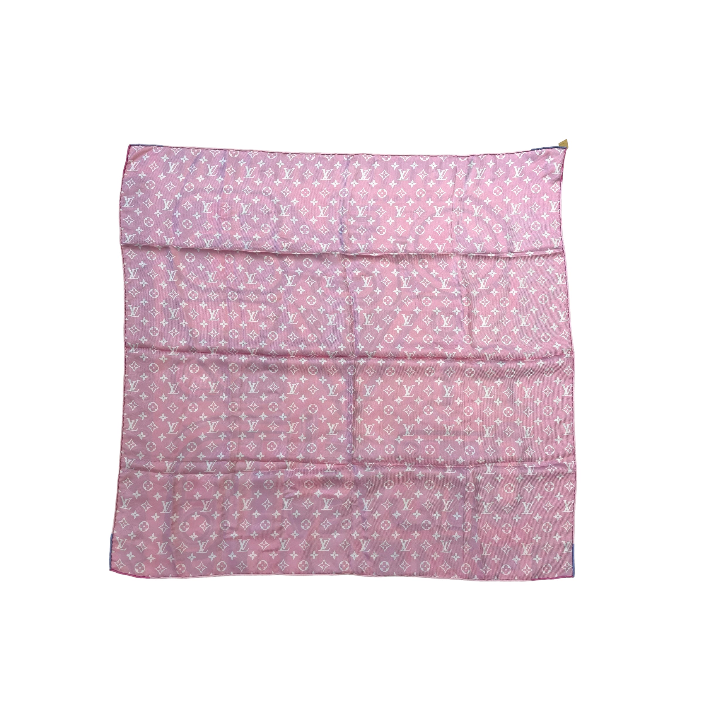 Louis Vuitton Rose Pink Silk Bandeau Scarf – Bag Religion