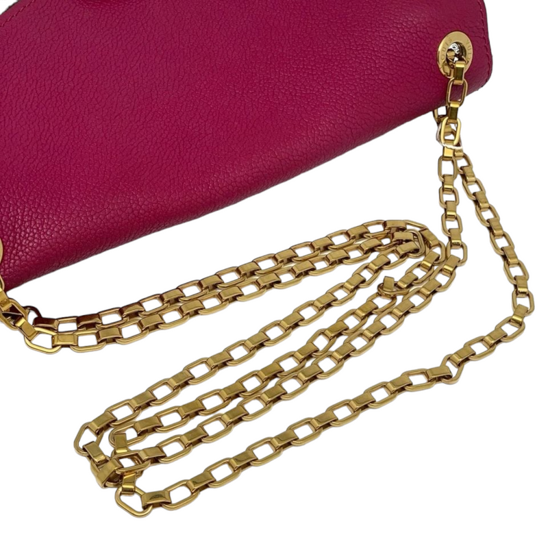 Monogram Pallas Chain Red GHW
