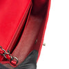 Rectangular Flap Mini Caviar Quilted Red SHW