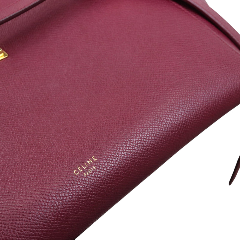 Mini Belt Bag Burgundy GHW