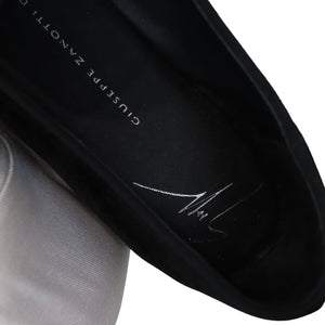 Dalila Loafer with Crystal Embellishing Black Size 37